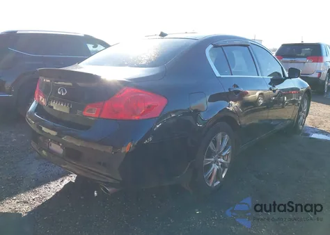 2011 Infiniti G25X z USA, uszkodzony, nr VIN JN1DV6AR7BM651434